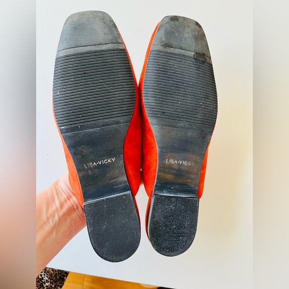 Gorgeous Lisa + Vicky Suede Flats• Sz 6.5 - Picture 6 of 6